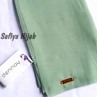 Jilbab/Hijab Segi Empat Deenay Polos LasetCut 100% Realpict