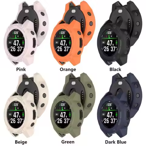 Flexible Hollow TPU Watch Protector Shell Compatible with Garmin Descent G1 G1 Solar G2 Outdoor Anti