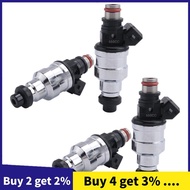 4PCS 550Cc Fuel Injectors for  OBD1 OBD2 B16 B18 B20 D15 D16 D18 H22 Refit Injector