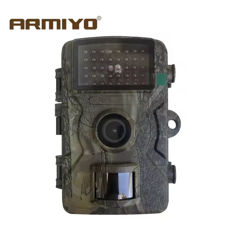 Armiyo 16MP 1080P Wildlife Scouting Hunting Camera with 12M Night Vision Motion Sensor Waterproof Tr