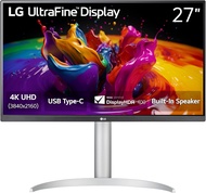 LG 27UP850K-W 27-inch Ultrafine 4K UHD IPS Computer Monitor 60Hz DisplayHDR 400 Speaker USB Type-C 9