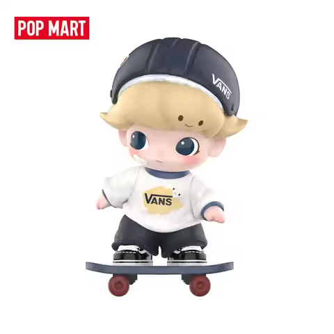 POP MART DIMOO WORLD VANS Ride The Dream Series Mystery Box Genuine Blind Box Guess Toys Bag Ornamen