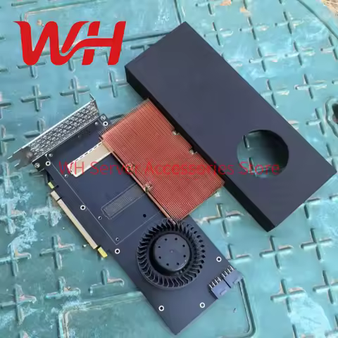 PCIe Adapter Card for NVIDIA Tesla V100 SXM2 16GB 32GB GPU Pure Copper Heatsink Turbine Fan Cooling