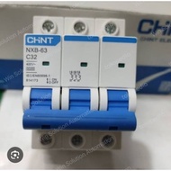MCB CHINT NXB-63 C32 6Ka 3P 32A
