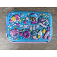 Smiggle girls pencil case unicorn pencil case hard case pencil holder stationary holder colour smiggle me design pencil