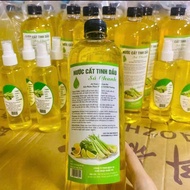 Combo (3 liters) 3 bottles of lemongrass distilled water 1 liter to clean fragrant floors to repel m