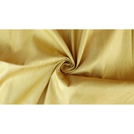 Plain Color Silk Thick Rough Real With Natural Yellow Code D-76-P4355
