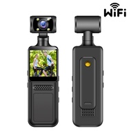 4K Ultra HD Pocket Action Camera 180 Rotatable Lens Wifi Mini Sports Cam Handheld Sports Camcorder I