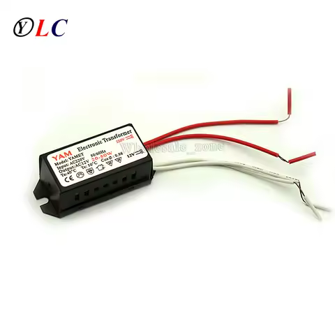 20W - 50W 220V to 12V YAM2050 Halogen Light G4 Quart Bulb LED Driver Power Supply Converter Electron