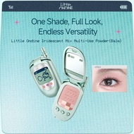 Little Ondine x Tamagotchi Pixel Partner Iridescent Multi-Use Powder, Long Lasting Natural Nude Shad