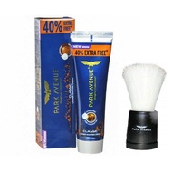 Park Avenue Classic Lather Shaving Cream & Shaving Brush | 60g + ( 24g Free ) 100% Authentic