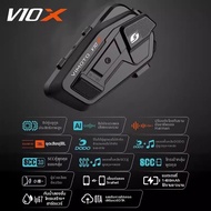 Vimoto | V10X หูฟังบลูทูธสำหรับหมวกกันน็อกมอเตอร์ไซค์ รุ่น V10S / V11