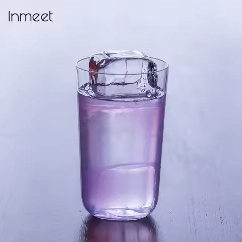 PLD302 Inmeet Japanese Style Minimalist Crystal Glass Cup, Highball Cup, Juice Cup, Bar Cocktail Cup