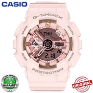 LIMITED🔥- SESUAI UNTUK AWEK - Original G-Shock Casio GA100 Jamtangan Wanita Pink Waterproof Woman Gi
