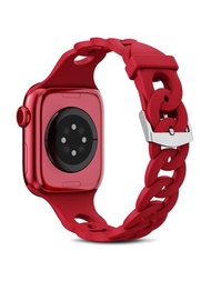 Correa de reloj de silicona compatible con Apple Watch