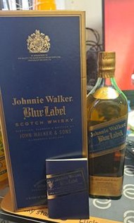 Johnnie walker blue label whisky 威士忌