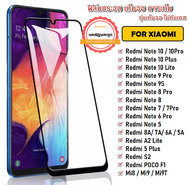 ฟิล์มเต็มจอ Xiaomi Redmi 9A / Redmi 6A / 7A / 8A / Redmi S2 / Redmi A2 Lite / Redmi Note 5 / Note 6 / Note 7 / Note 8 / Note 8 Pro / Note 9s / Note 9 Pro / Redmi Note 10 Pro ฟิล์มกระจกแบบเต็มจอ ฟิล์มกระจก