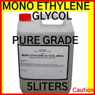 ETHYLENE GLYCOL IN 5LITRES / ANTI COOLANTS / ANTI FREEZE/ Standard Bio-Tech Grade - 5Liters