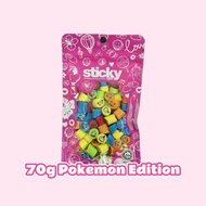 70Gram Sticky Candy Handmade Limited Edition Design Packet with Free Sticky Note