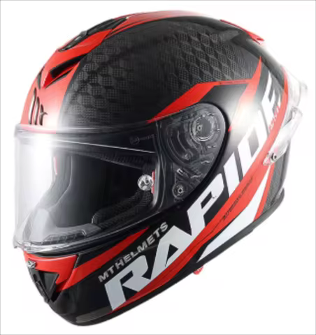 Mthelmets Speed ​​Track Motorcycle Full-Face Helmet Kre Carbon Fiber Men's and Women's All-Season Pe