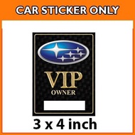 Subaru VIP - Car Sticker