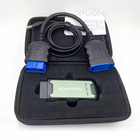 RLink J2534 TOPDON RLink J2534 Pass-Thru Programmer OEM Reprogramming and Diagnostic Tool Enhanced J