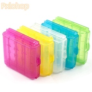 PXLOHOP 4 AA AAA Plastic for Battery Holders Organizer Battery Holder Storage