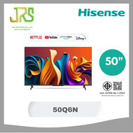 Hisense QLED Google TV 4K สมาร์ททีวีขนาด 50 นิ้ว รุ่น 50Q6N