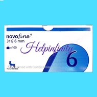 Novofine 31G 0.25x6MM Needles (100s/30s)