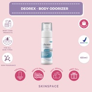 DEOREX Anti-Perspirant Body Odorizer Spray 60 non-fragranceML