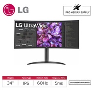 LG MONITOR (34WQ75C-B) 34'' 21:9 Curved UltraWide QHD (3440 x 1440) (จอมอนิเตอร์) As the Picture One