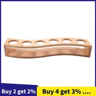 Shot Glass Holder Set-1Oz/30Ml Shot Glass Set Bamboo Shot Glass Holder, 6Pcs Shot Glass Set, Perfect