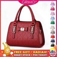 Ready Stock 💝GRIMO elegant 8 shape bag womens sling bag shoulder womens