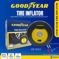 Goodyear Tire Inflator Equipped With 12V Cigarette Lighter Plug GY-5212