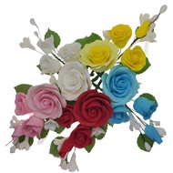 jennierubyjane Rose Spray Gumpaste flower Cake/cupcake edible Flower