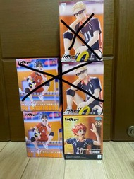 冒險樂園NAMCO排球少年 日向月島西谷figure