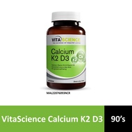 VitaScience Calcium K2 D3 Tablet 90's