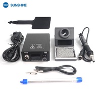 หัวแร้ง หัวแร้งปรับอุณหภูมิ SUNSHINE T12-D สแตนด์บาย เครื่องทำความร้อน 5 วินาที ปรับอุณหภูมิสูงสุด 4