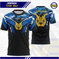 JERSEY TNI AU TERBARU FULLPRINT / KAOS PRINTING TNI AU / JERSEY TNI ANGKATAN UDARA