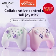 Aolion Hall Wireless Joystick Controller for Nintendo Switch Pro, Oled, Lite, Pc, Ios, Android with 