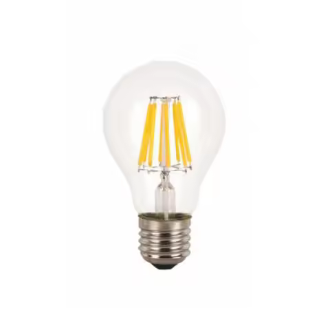 High Power A60 E27 3W 6W 9W 12W 15W 18W Chips LED Bulb Light Lamps Glass Globe Lamp Edison Filament 