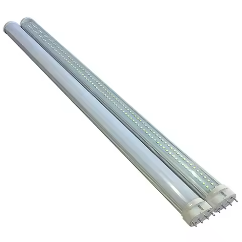 1pc 2G11 LED Tube 9W 12W 18W 22W 535mm PL Flat 4 Pin Plug Tube H tube LED Horizontal Lamp LED Bar 30
