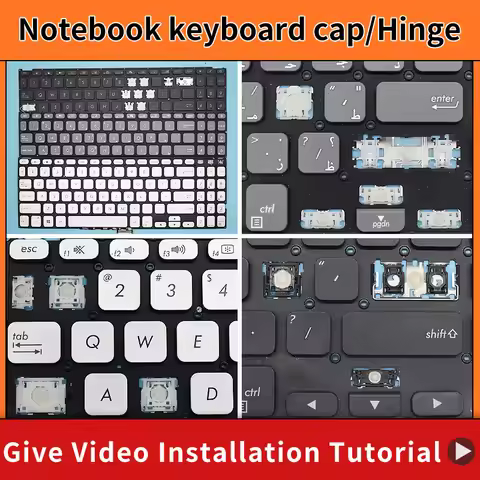 Replacement Keycap Key cap Hinge for ASUS X509 X515 M509 Vivobook D509 X509FJ X509FL X509UB X515EA-A