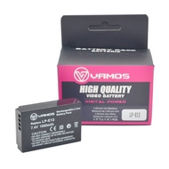 VAMOS DSLR Camera Battery LP-E12 and LCD Dual Charger Set for Canon Camera M50 M50 MKII M100 M200 M2