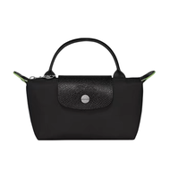 [HK Dutyfreeshop] LONGCHAMP  Handbag ladies handbag Cognac unilateral short handle nylon dumpling ba