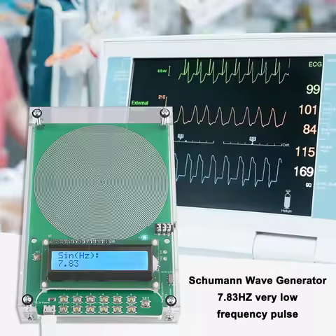 7.83Hz Schumann Waves Resonance Generator Ultralow Frequency Pulse Audio Resonator Type-C Interface 