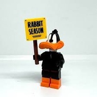 Lego 71030 Looney Tunes Minifigures Daffy Duck 連底板 說明書 包裝袋  (全新開袋確認)