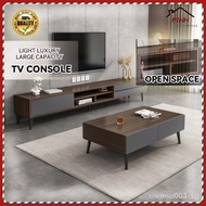 Nordic TV Console Coffee Table Combination Living Room Floor Cabinet Wall Cabinet Bedroom Light Luxury TV Cabinet HAP1