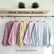 DEEROSE SORA / DAHLIA / HANIE COTTON BLOUSE
