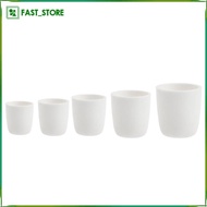 [Wishshopelxn] Alumina Crucible Mold Dish Melting Gold Silver Copper Pot 20/50 /100/150 Ml